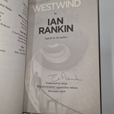 Ian Rankin Westwind - Hardback Waterstones Signed 1st Edition & Black edges 2019