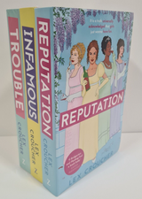Lex Croucher 3 Paperback Book Collection Set Trouble Infamous and Reputation NEW