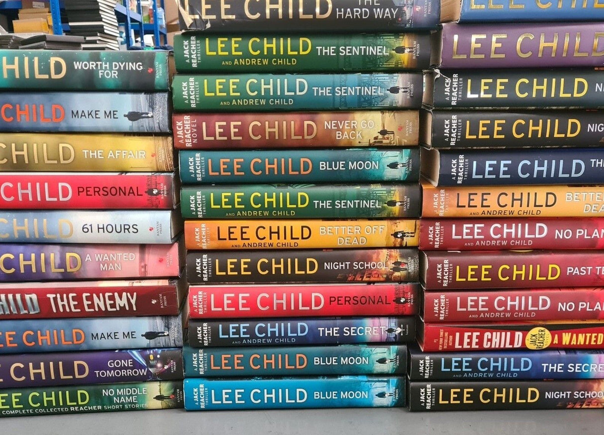 Lee Child Jack Reacher HB & PB Build Your Own Book Bundle - BUY 3 GET 2 FREE