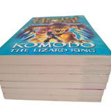Beast Quest Series 6: 1-6 Paperback Book Set Murk, Terra, Muro, Vespick, Komodo.