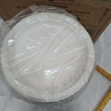 Eco Soul Round Pulp Moulded Plates Pack 400 Beige 6" /15.5cm - Ideal for Parties