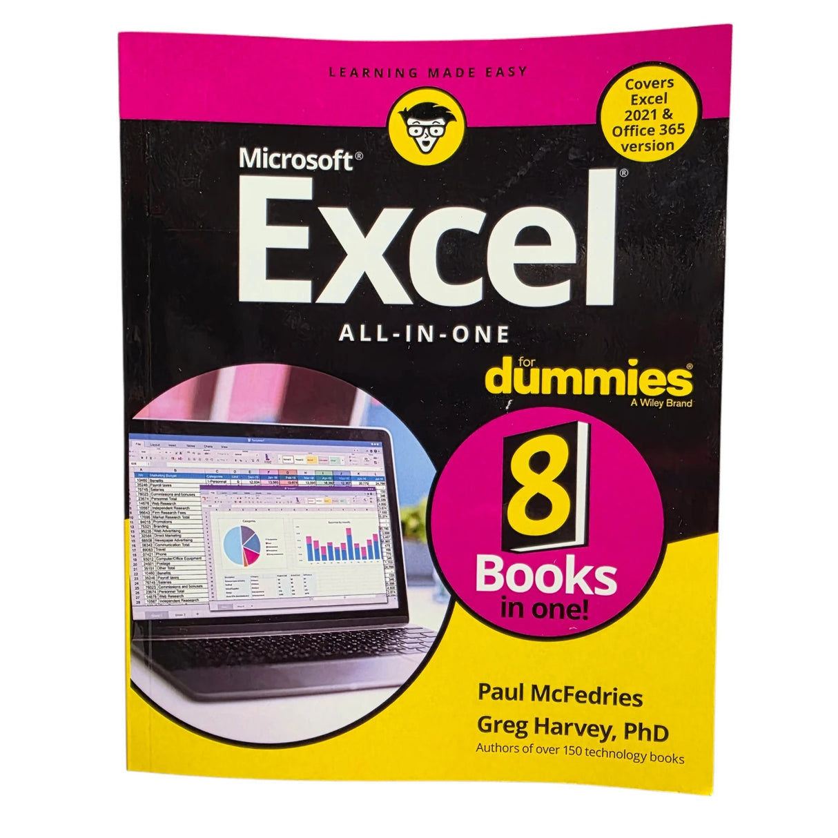 Excel All-in-One For Dummies by Greg Harvey (English) Paperback Book - New