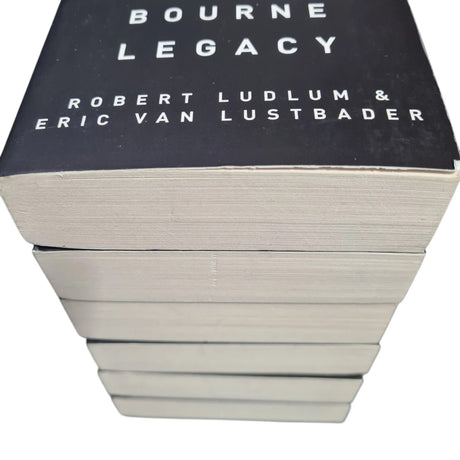 6 x Jason Bourne Paperback Books by Robert Ludlum Bundle