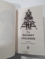 The Railway Children By E Nisbit Hardback Printed upside-down And Back To Front