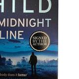 Lee Child The Midnight Line: (Jack Reacher 22) Signed, Bantam Blue Edges HB