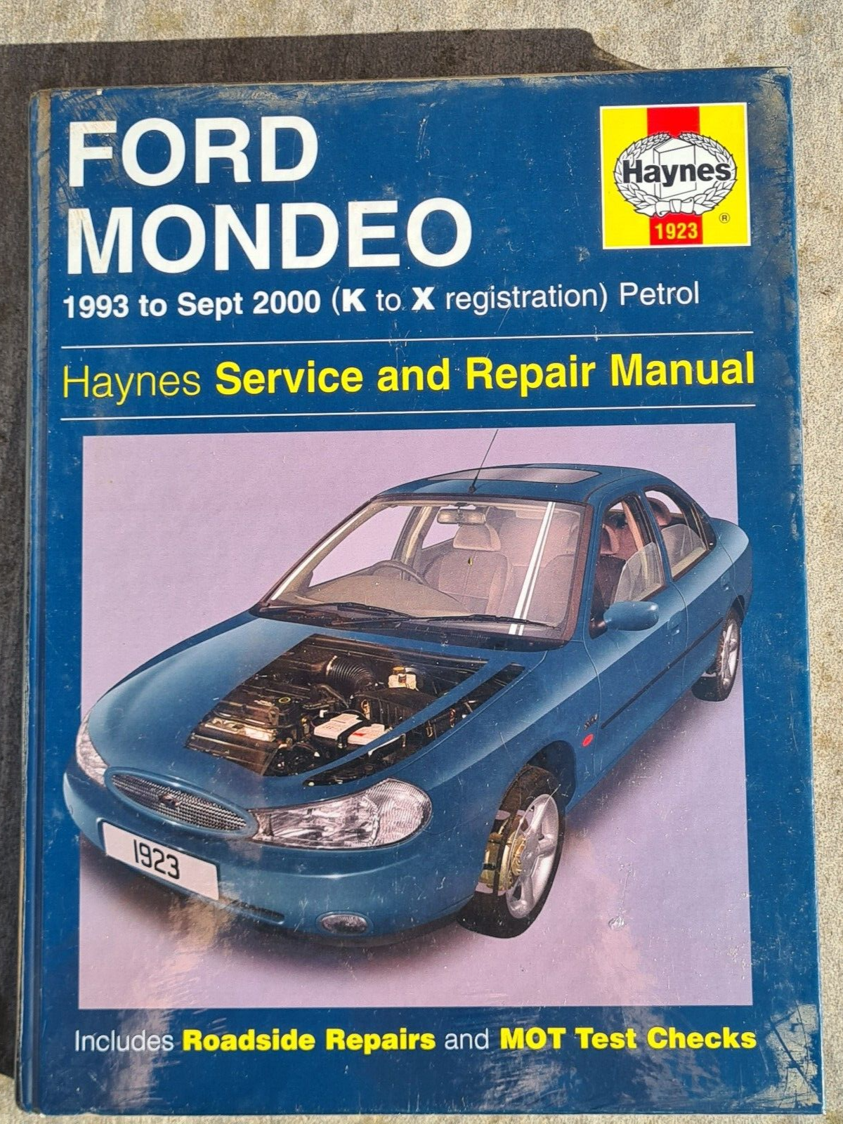 Haynes Ford Mondeo Petrol 1993 - Sept 2000 K to X  - New Sealed ( a bit dirty)