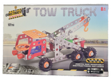 Construct It DIY Mechanical Kit Tow Truck 127 Pieces With Tools - New Sealed