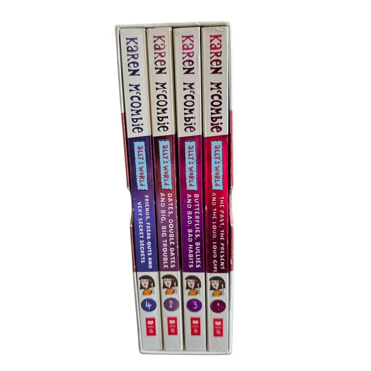Ally's  World Boxed Set Of 4 Books  by Karen  McCombie - Paperback