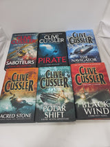clive cussler hardback books Bundle X6