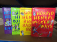 Horrid Henry  Hardbacj Bundle Set of 4 books See Photos A Bit Dirty On Top Edge