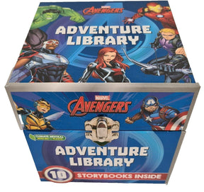 Marvel Avengers Adventure Book Library - 10 x Marvelous Stories Display Box -NEW