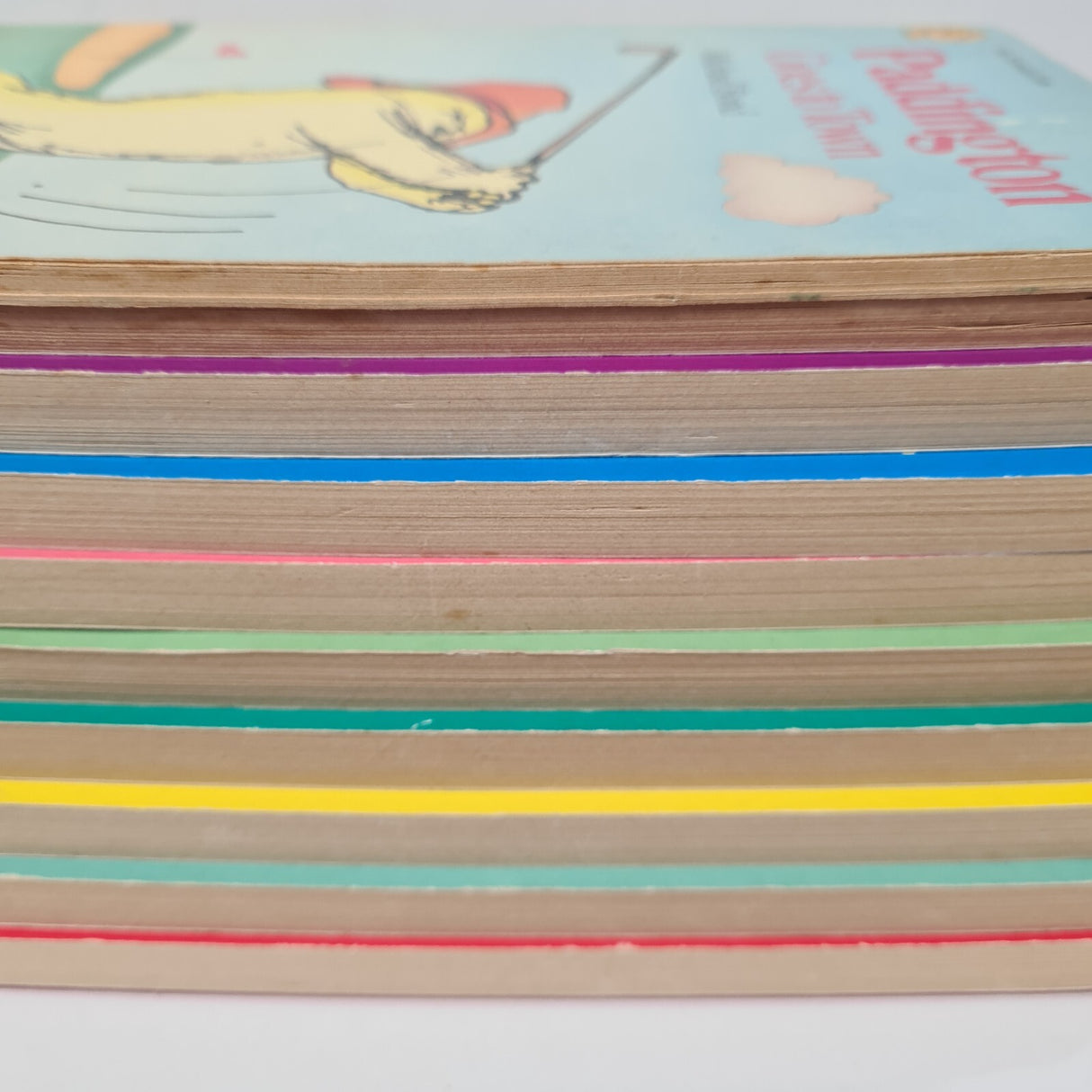 9 x Vintage Paddington Paperback Books By Michael Bond Publised by Young Lions