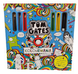 Tom Gates Colourmania Coluring Kit Pictures To Colour and Doodles To Create NEW