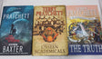 Terry Pratchett Book Bundle hardback x 3 The Truth, Unseen Academicals +