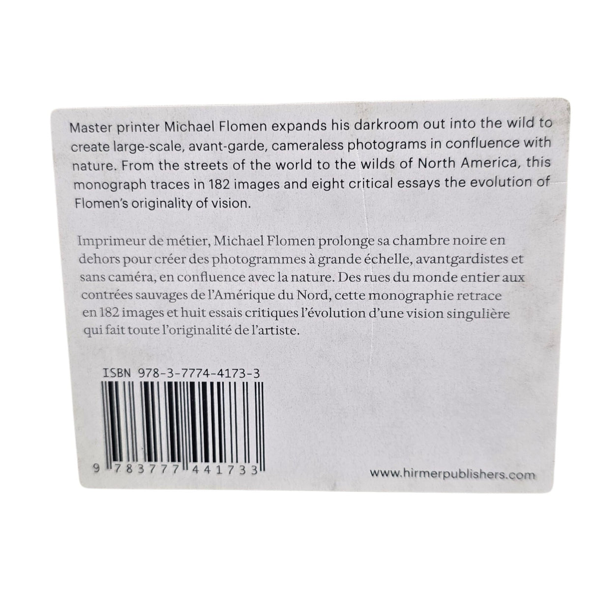 Michael Flomen: Photograms and Photographs Hardcover Sealed - Knock to Corner
