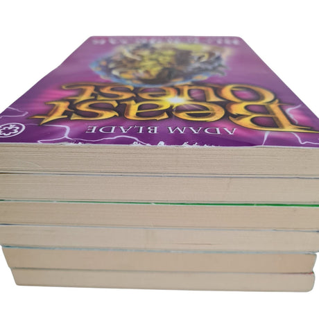 Beast Quest Series 8: Books 1-6 Paperback Book Set Balisk Koron Hecton Torno etc
