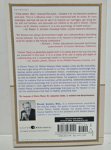 Choice Theory - A New Psychology of Personal Freedom by William Glasser - NEW