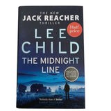 Lee Child The Midnight Line: (Jack Reacher 22) Signed, Bantam Blue Edges HB