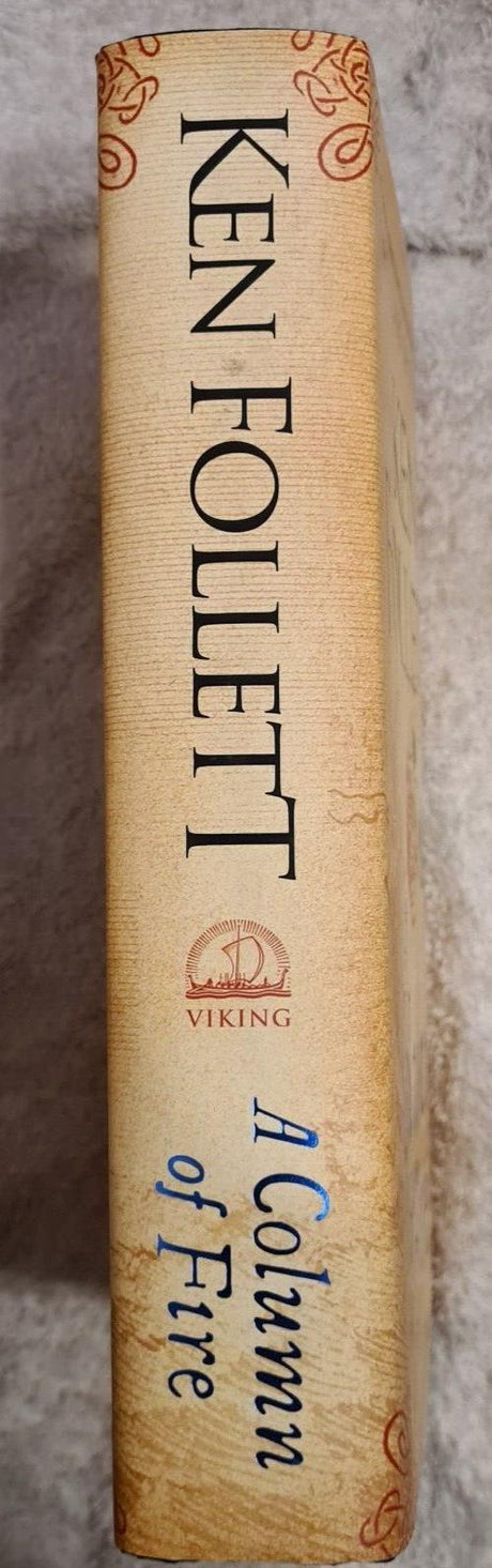 A Column of Fire by Ken Follett - Large Hardback - 4cm Thick - Brand New