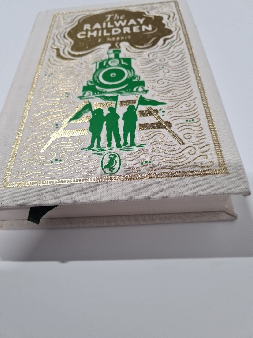 The Railway Children By E Nisbit Hardback Printed upside-down And Back To Front