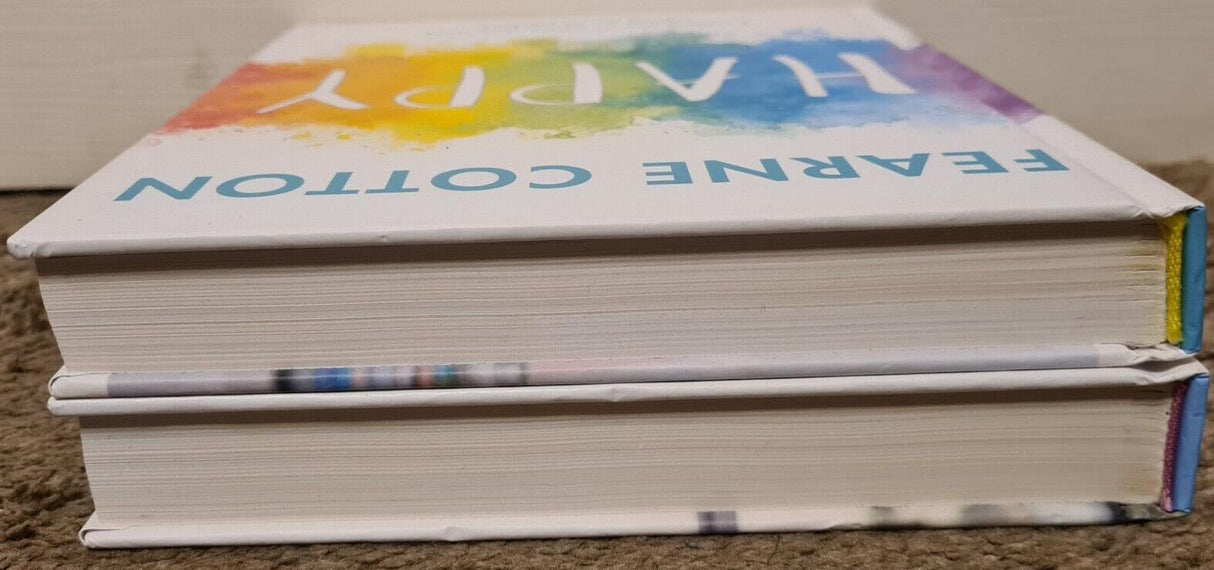 Fearne Cotton x 2 Hardback Books - Happy - Calm - Pre-Owned