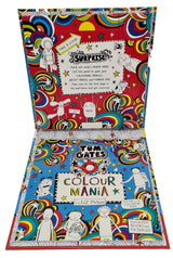 Tom Gates Colourmania Coluring Kit Pictures To Colour and Doodles To Create NEW