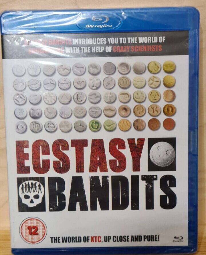 Ecstasy Bandits Blu-Ray Cert 12, The Drugs True Story Brand New Sealed