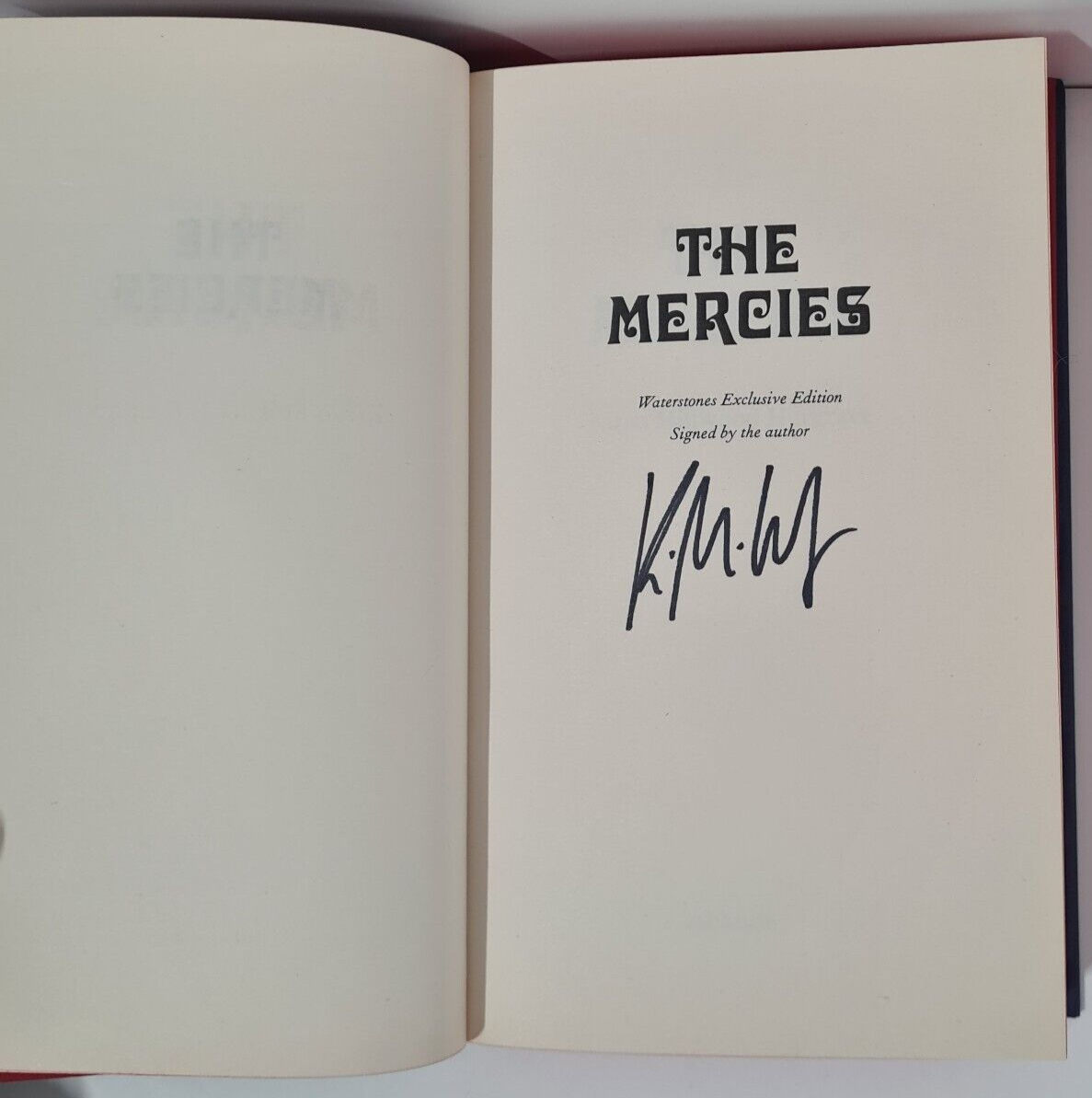 The Mercies By Kiran Millwood Hargrave - Hardback - Waterstones Signed Copy