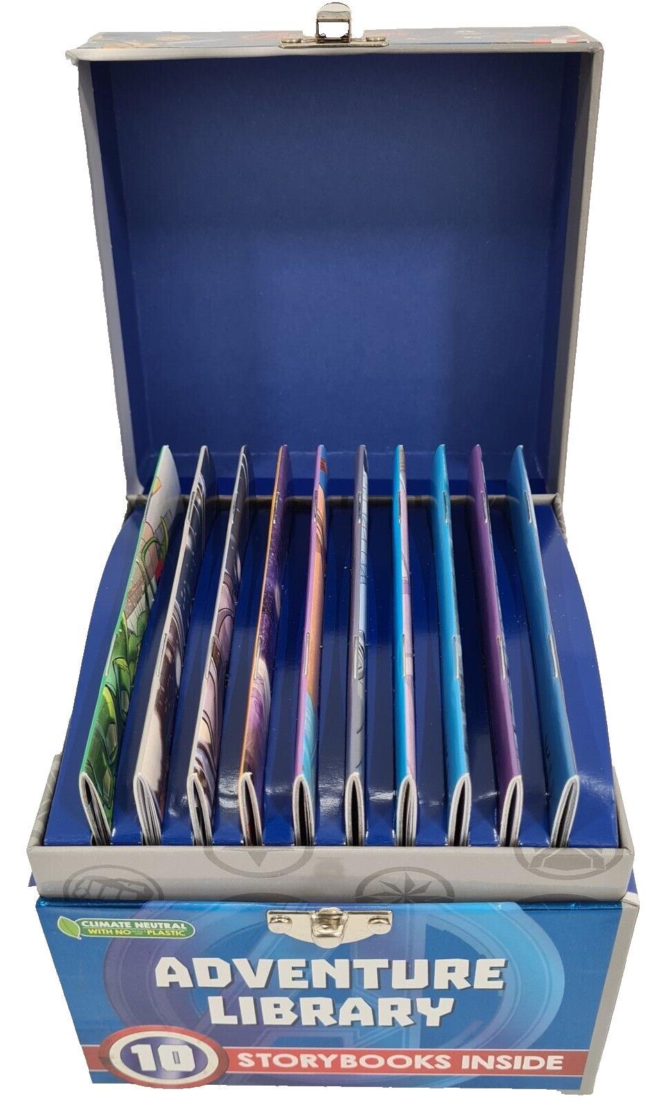 Marvel Avengers Adventure Book Library - 10 x Marvelous Stories Display Box -NEW