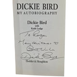 My Autobiography by Dickie Bird Signed Copy - Condition Issues See Photos