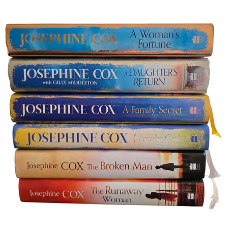 Josephine Cox Hardback Book Bundle x 6 - A Woman's Fortune and More
