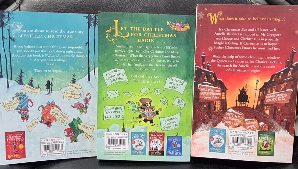 Matt Haig Christmas Bundle 3 Paperback Books - Brand New
