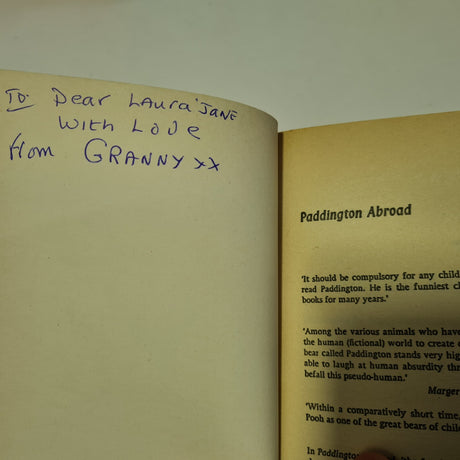 9 x Vintage Paddington Paperback Books By Michael Bond Publised by Young Lions