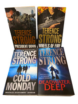 Terence Strong 4 x Paperback Book Bundle inc. Cold Monday