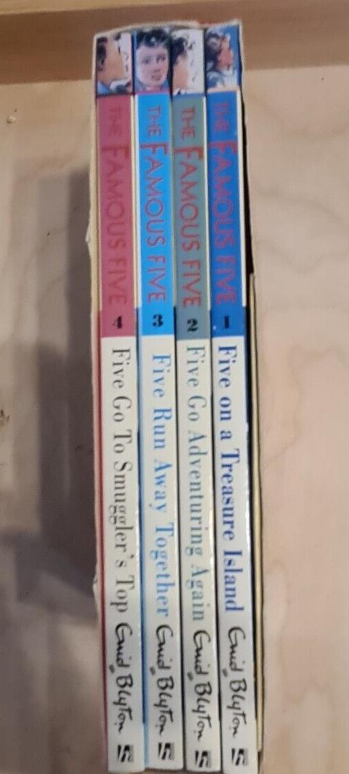 The Famous Five Classics 4x Paperback Book Set - Pre-owned