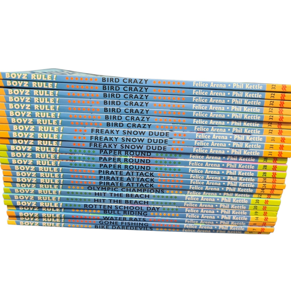 Boyz Rule! Big Book Bundle Some Duplicates See Photos - Pre-Owned