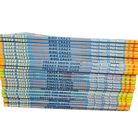 Boyz Rule! Big Book Bundle Some Duplicates See Photos - Pre-Owned