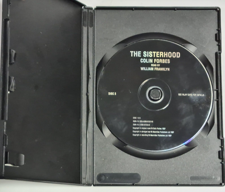 Colin Forbes The Sisterhood - 3 Disc Audio Book CD - Pre-Owned