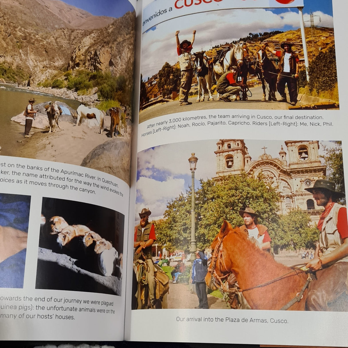 Inca Ride By Edward Lines Hardback Book - SIGNED By The Whole Riding Team