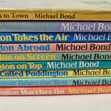 9 x Vintage Paddington Paperback Books By Michael Bond Publised by Young Lions