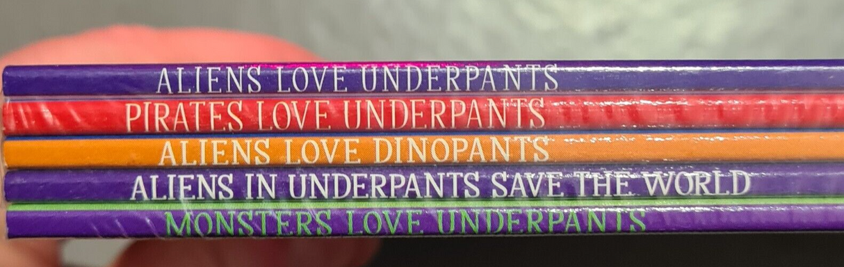 Dinopants & Underpants By Claire Freedman & Ben Cort -5 Paperback Book Set - NEW
