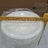 Eco Soul Round Pulp Moulded Plates Pack 400 Beige 6" /15.5cm - Ideal for Parties