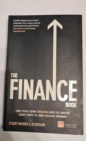 The Finance Book by Warner & Hussain FT Publishing Paperback - Pre-Owned 