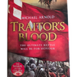 Traitors Blood By Michael Arnold Hardback Book