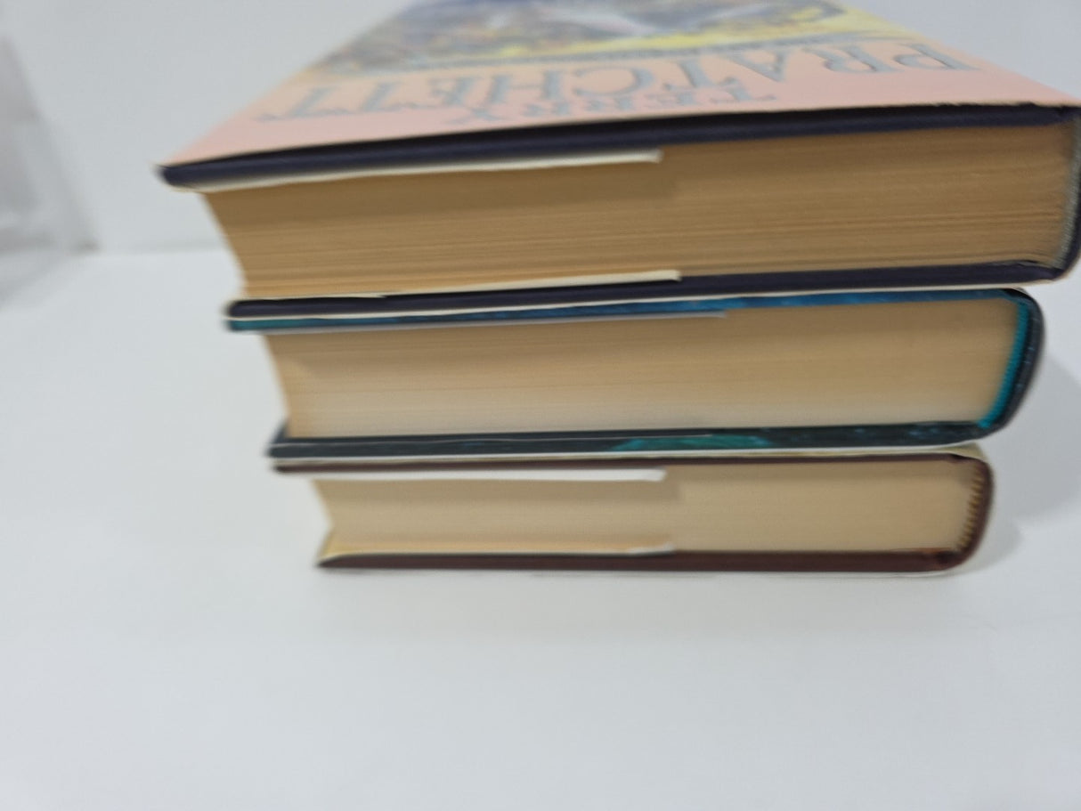 Terry Pratchett Book Bundle hardback x 3 The Truth, Unseen Academicals +