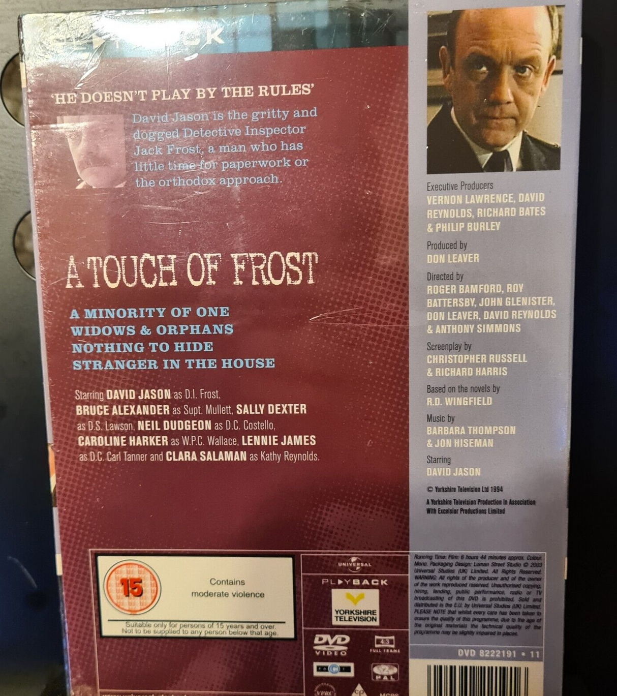 A Touch of Frost : Series 2 DVD Drama (2009) David Jason - New Sealed