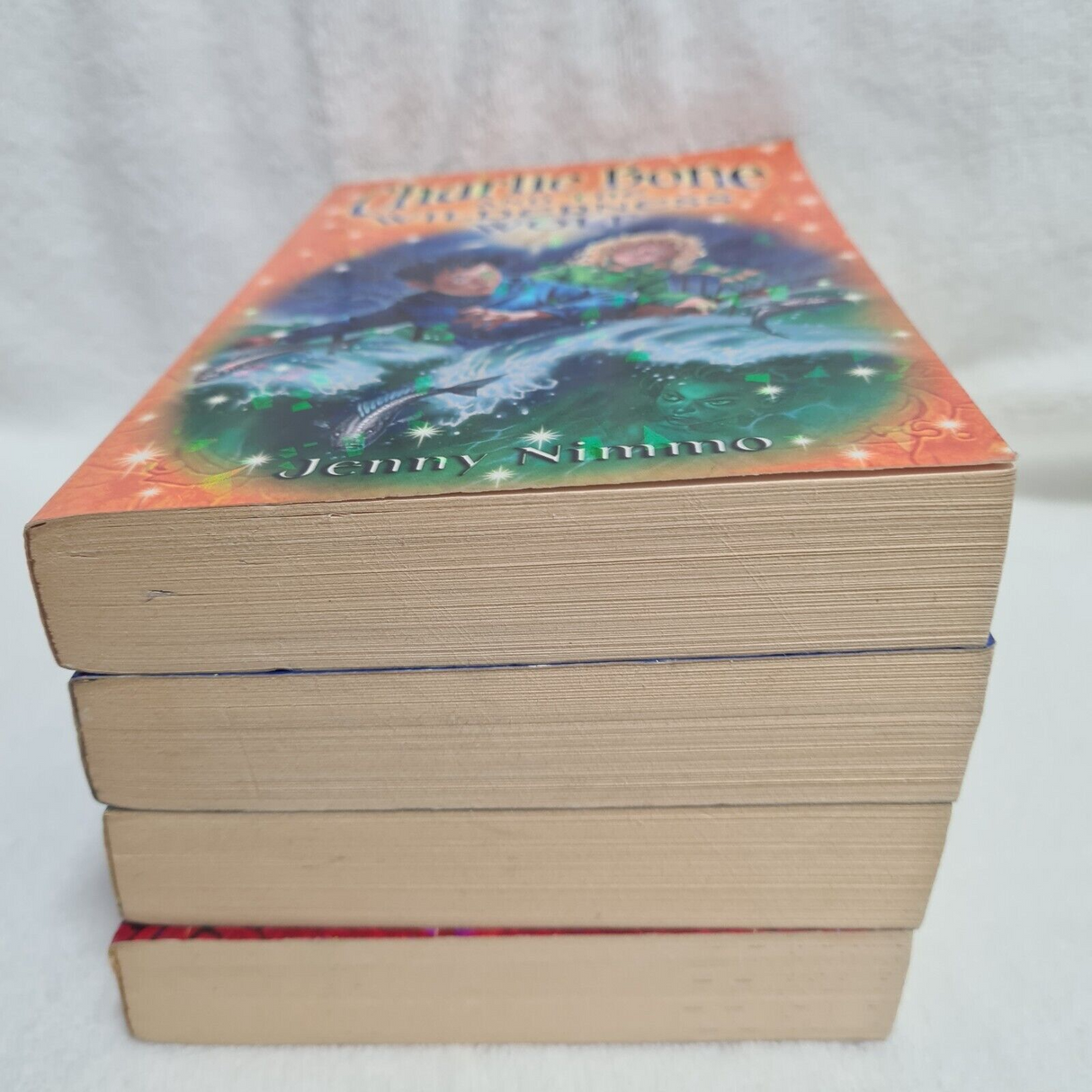 Charlie Bone 4 Book Bundle Inc The Time Twister by Jenny Nimmo Paperback