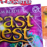 Beast Quest Series 6: 1-6 Paperback Book Set Murk, Terra, Muro, Vespick, Komodo.