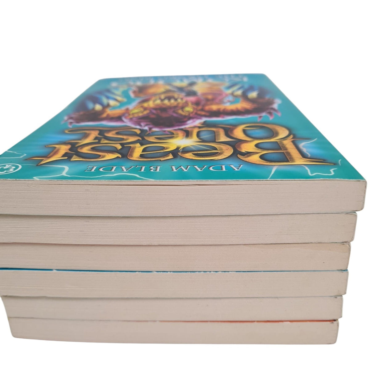 Beast Quest Series 6: 1-6 Paperback Book Set Murk, Terra, Muro, Vespick, Komodo.