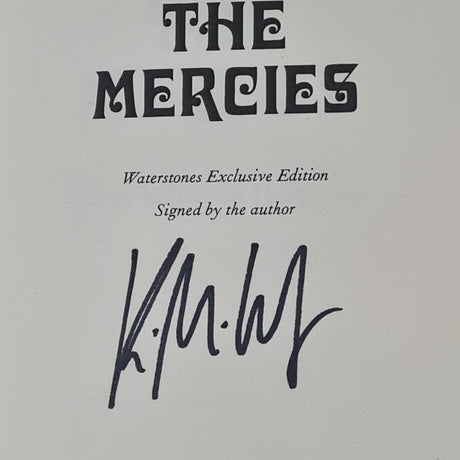 The Mercies By Kiran Millwood Hargrave - Hardback - Waterstones Signed Copy